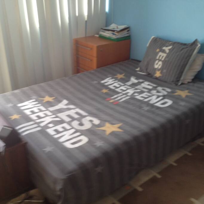 King size bed in bigger room