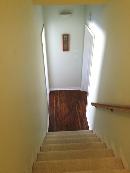 Steps from first floor landing