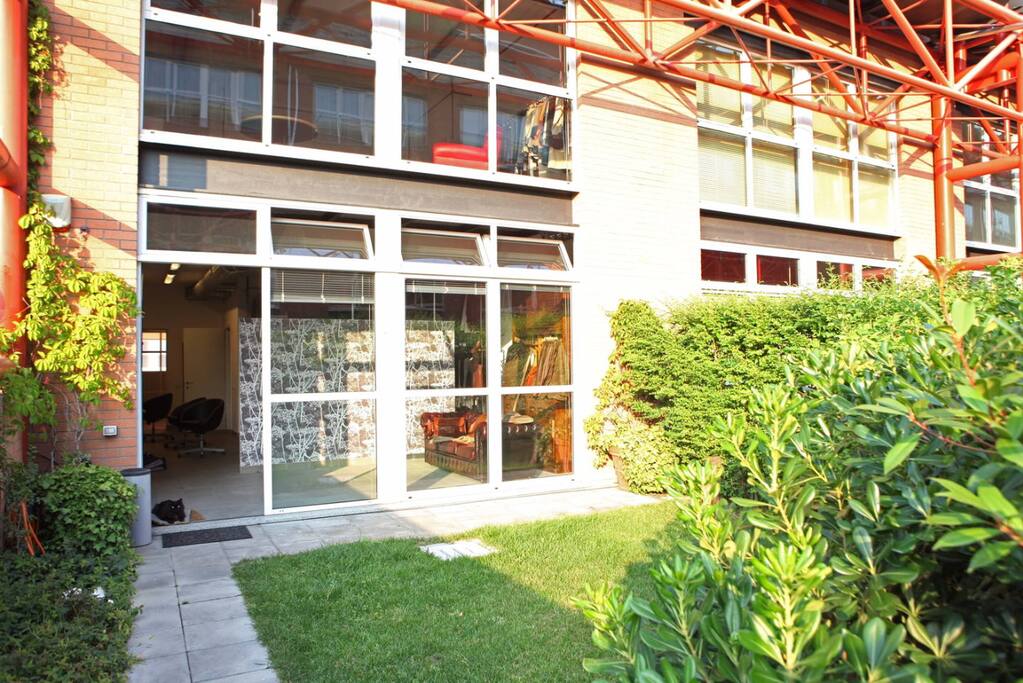 Giardino in condivisione con ufficio