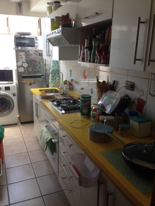 Our Kitchen, small but pretty and fully equipped