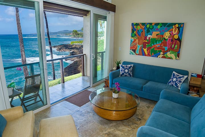 Oceanfront Penthouse * Best View in Poipu * AC gallery image 3