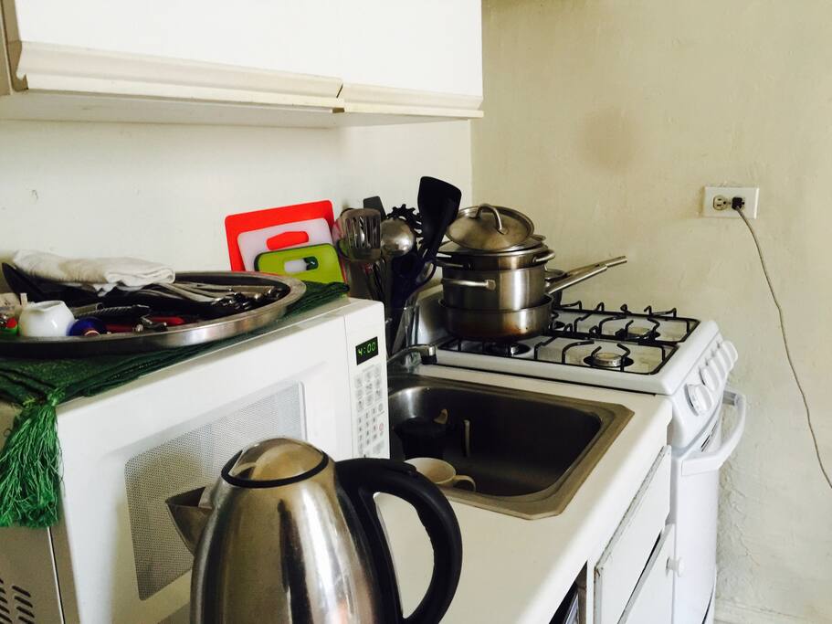 Small but sufficient kitchen