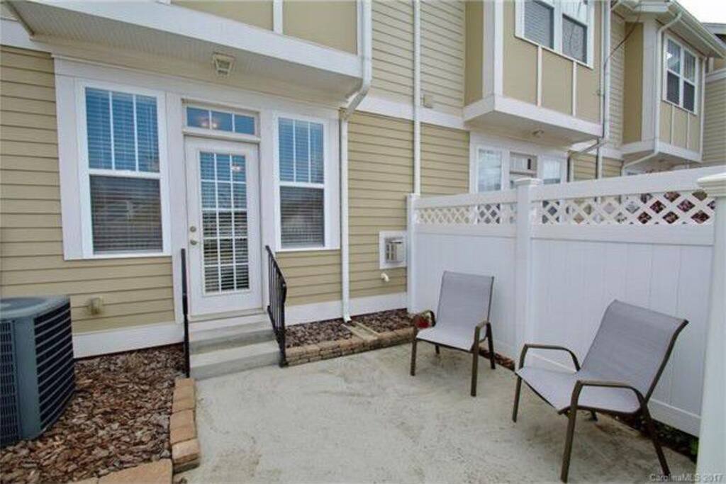Back deck