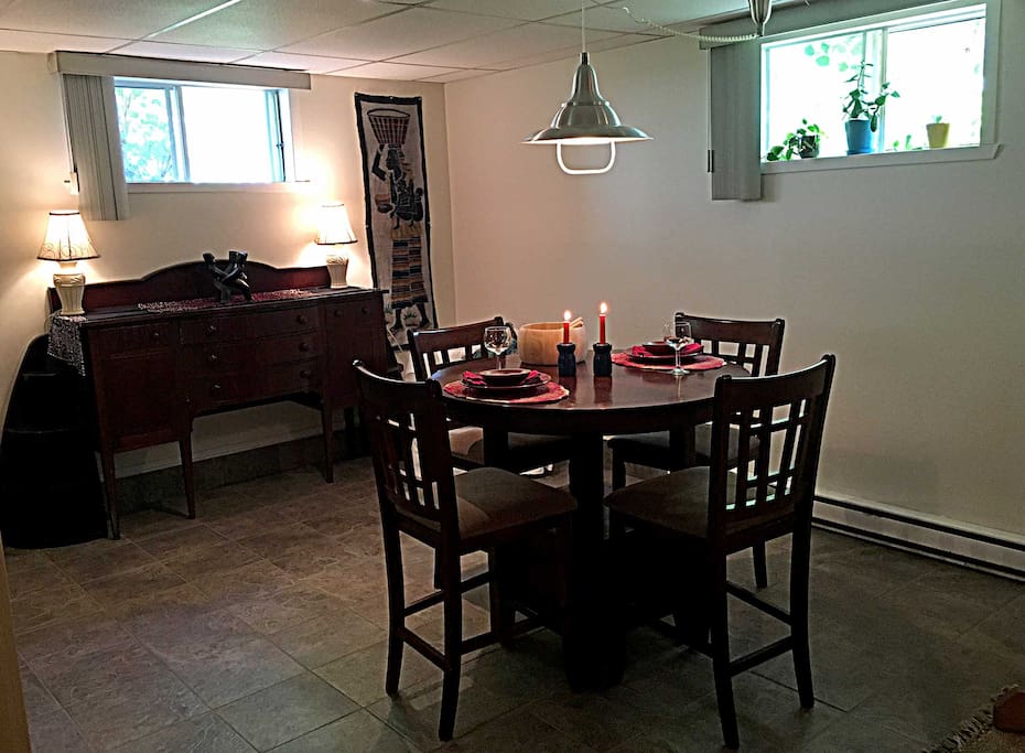 Dine in style.