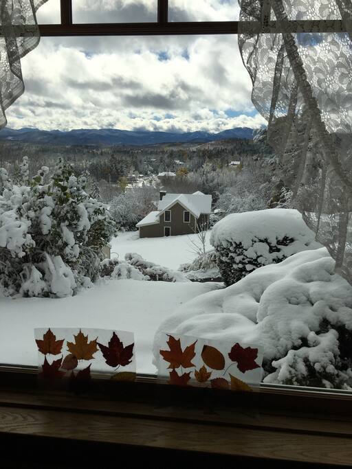 Dining room view