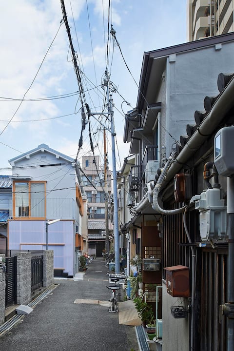 Traditional wooden house near Osaka Umeda for 4ppl