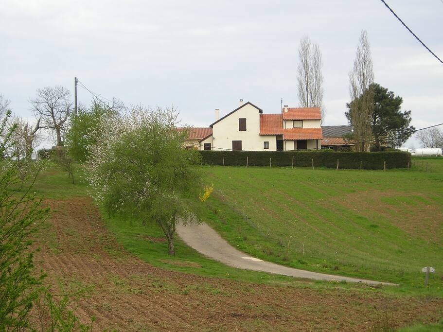 accés au gite