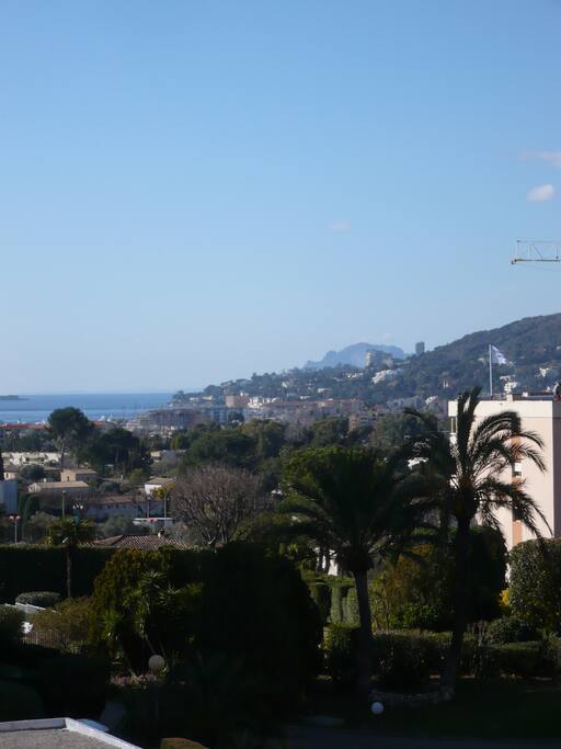 Vue sur Cannes, Golfe Juan