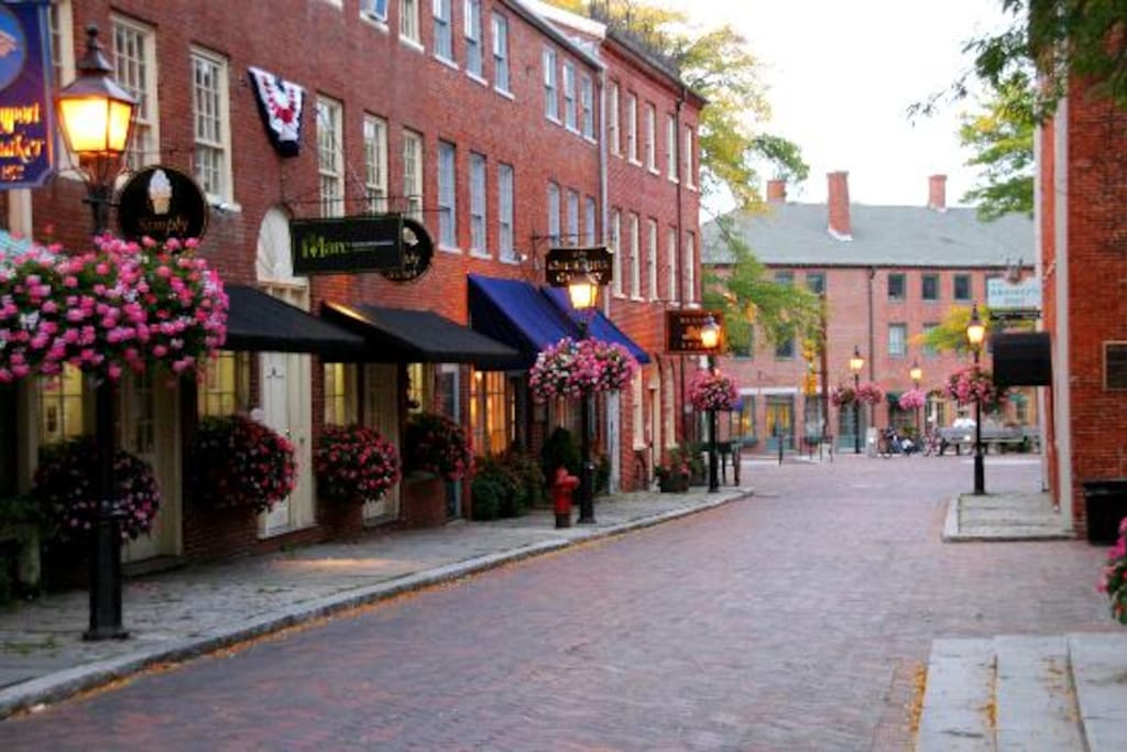Downtown streets