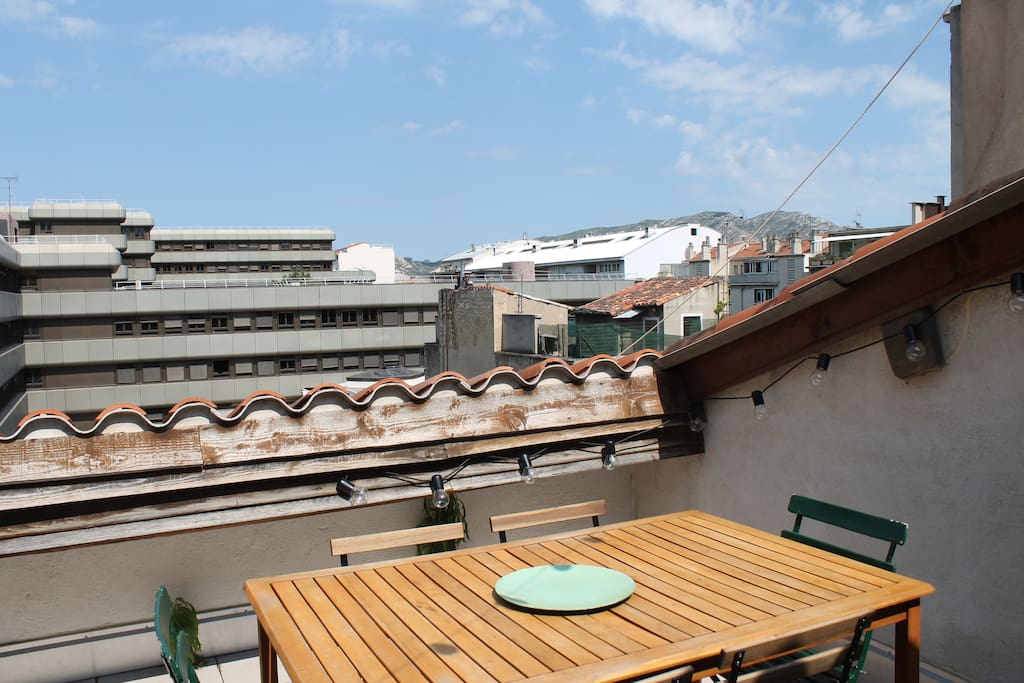 Vue depuis la terrasse