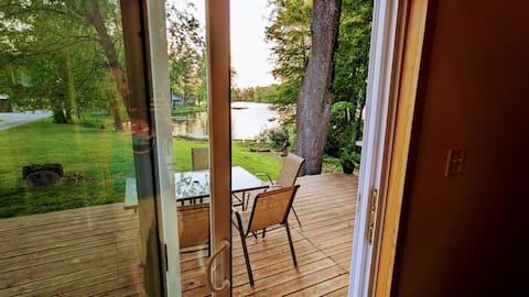 Lakeside Lodge w/Private Beach and Dock