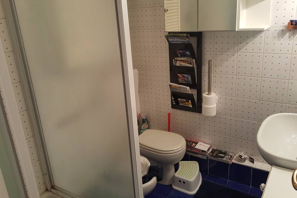 ecco il bagno, piccolo ma sincero :)
E' molto pulito non temete