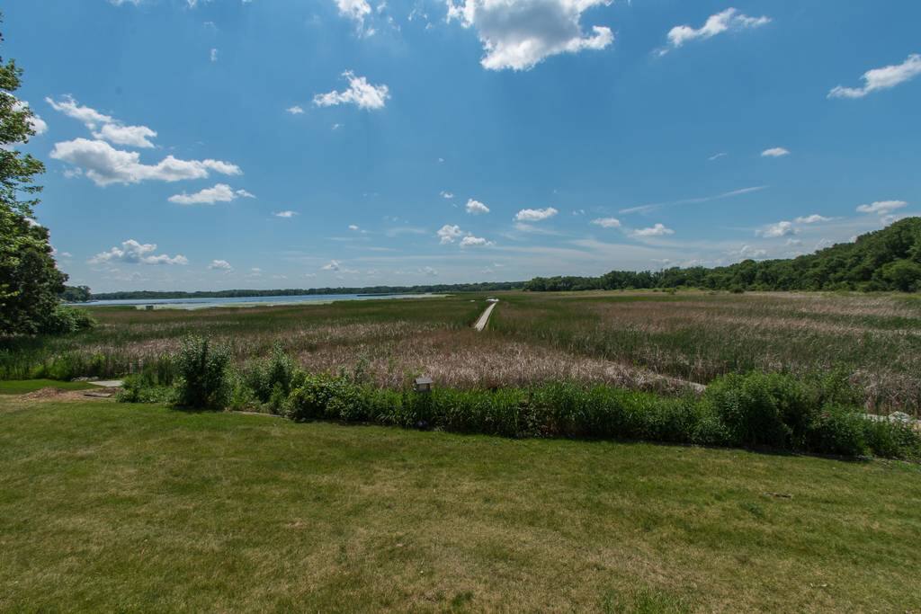 view of lake from our back deck