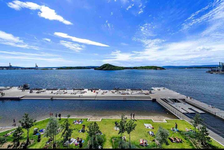 Moderne leilighet Oslo, Sørenga, 50m fra stranda! gallery image 2