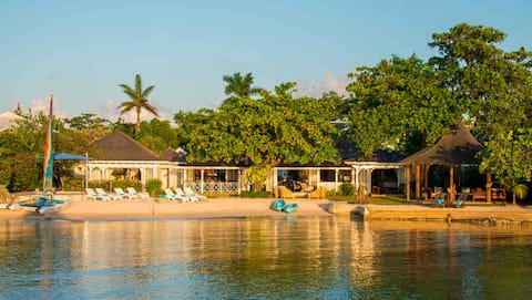 Sundown on the Beach