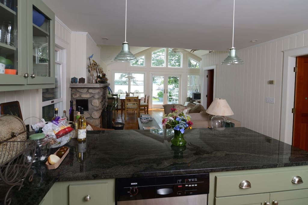 Even the kitchen has a view