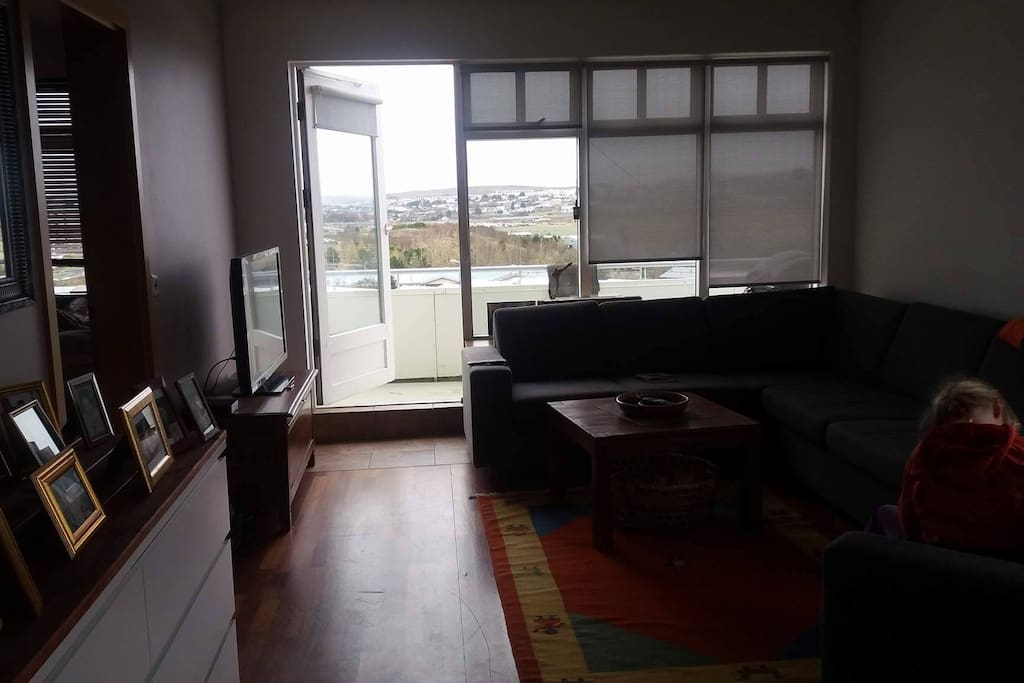 Livingroom with balkony