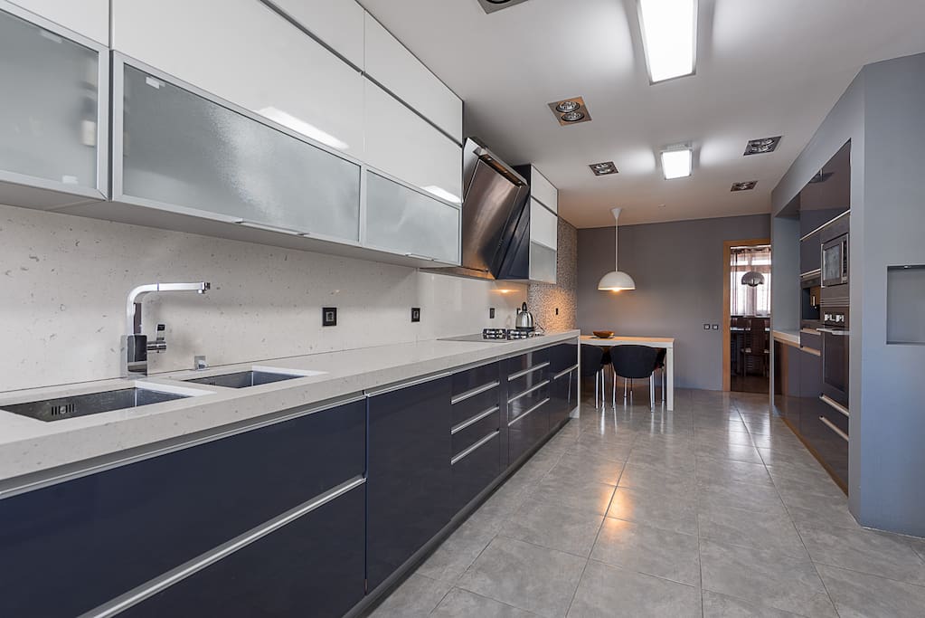 Big and modern kitchen