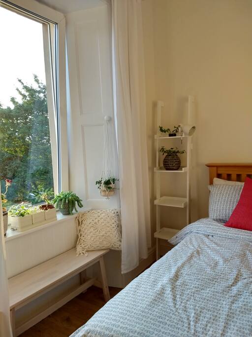 Bedroom window bench