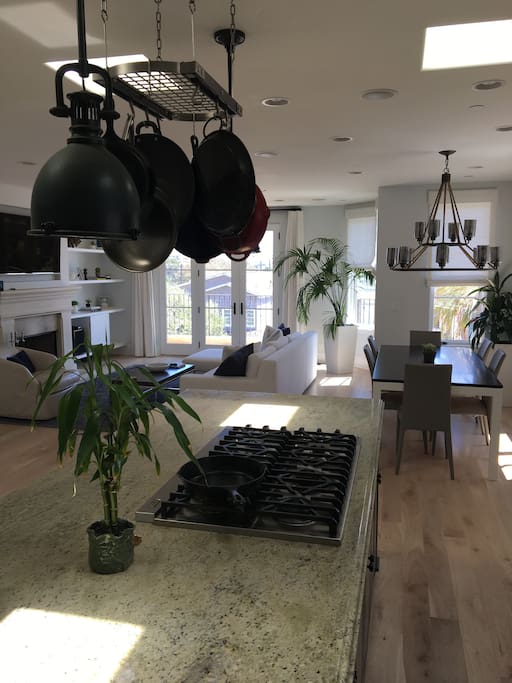 Kitchen for guest use