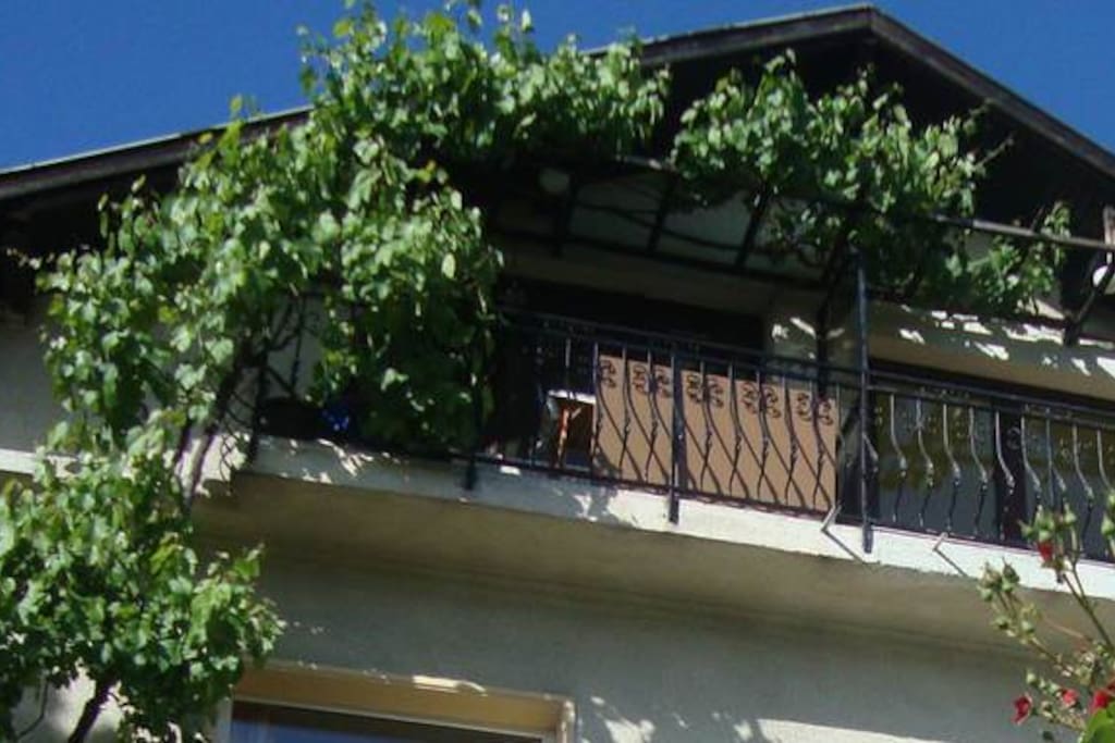 Apartment exterior balcony