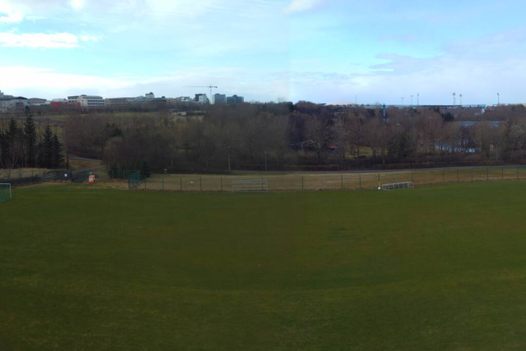 View from the bedroom balcony