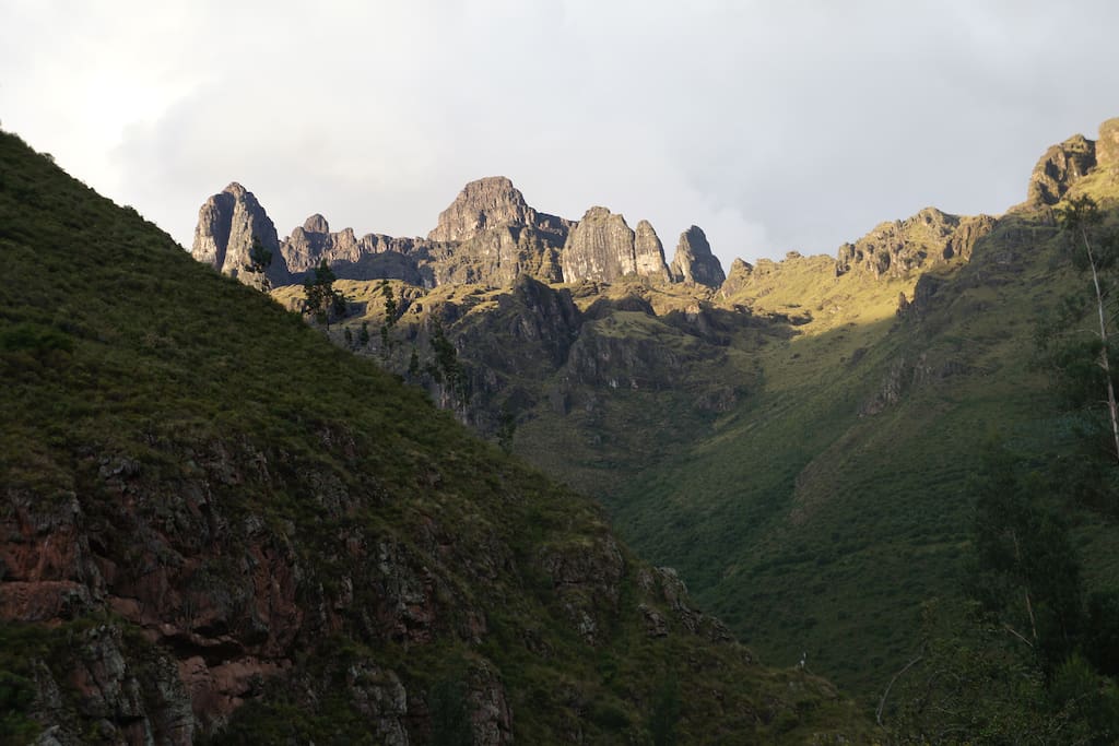 View From House of the Sacred Mountain "Pitusiray"