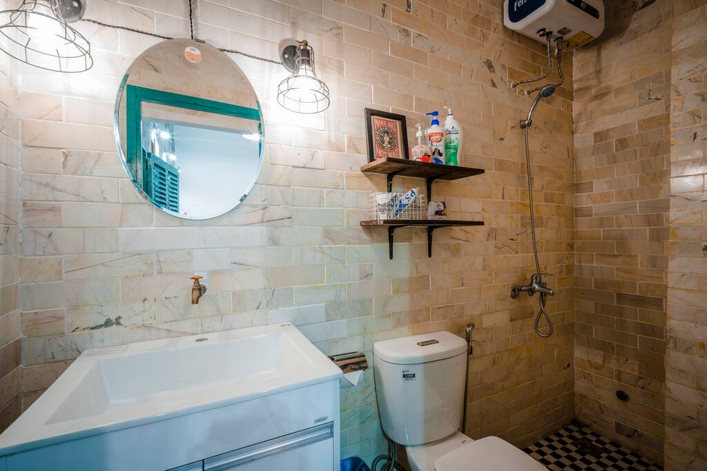 Clean private bathroom
