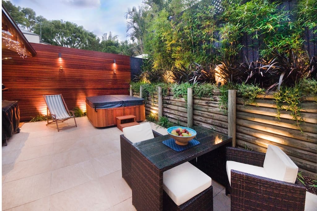 Private balinese garden & spa.