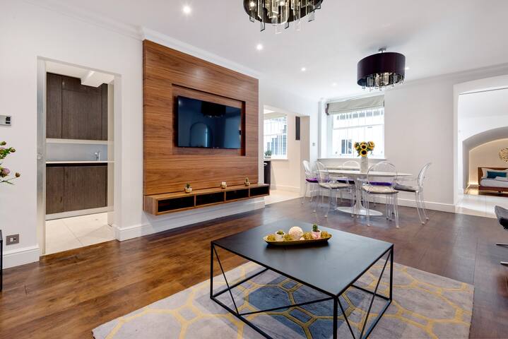 Stylish Apartment with Patio in Central London gallery image 2