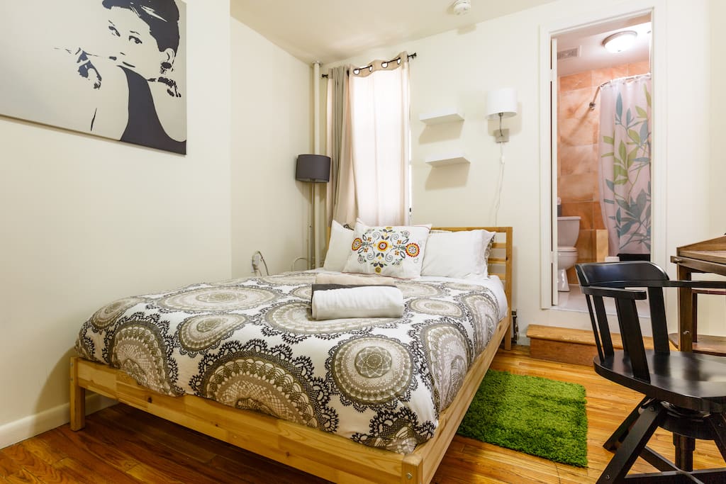 Bedroom 2 has a queen sized tempurpedic bed.