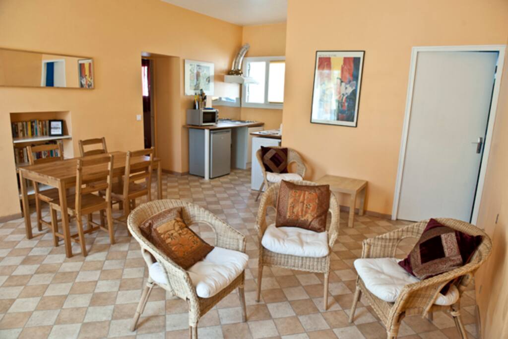 Open living area