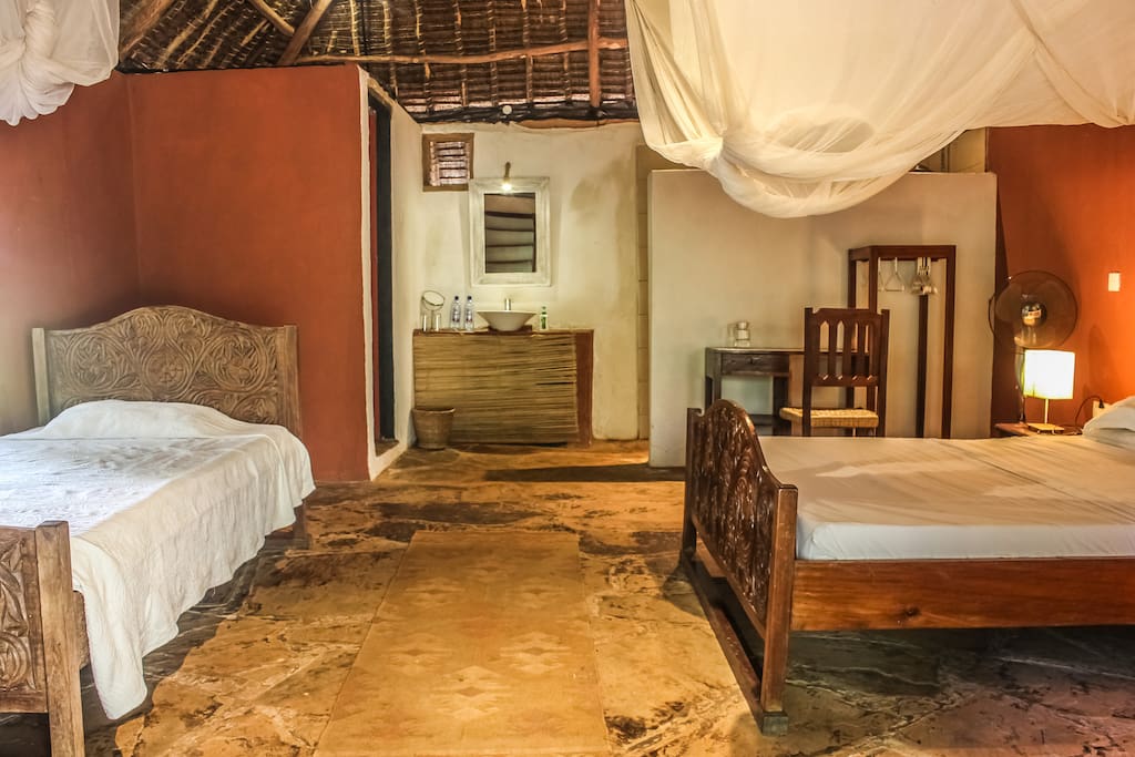 Get a comfortable nights rest in our cozy banda.