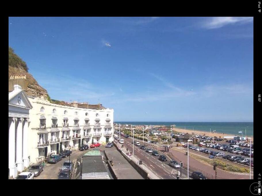 View from our balcony