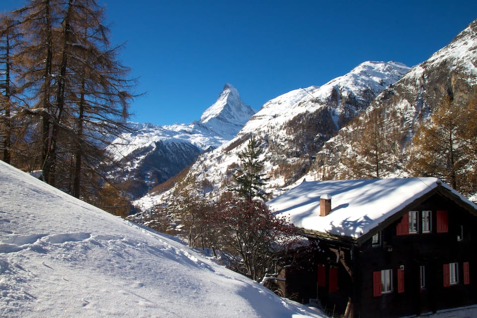 Chalet Bergheim, above Zermatt, Zermatt, Valais, Switzerland, photo 5 of 10