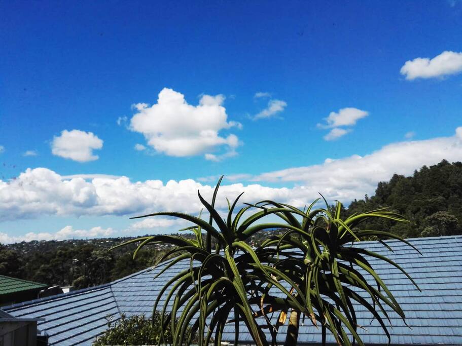 Outside