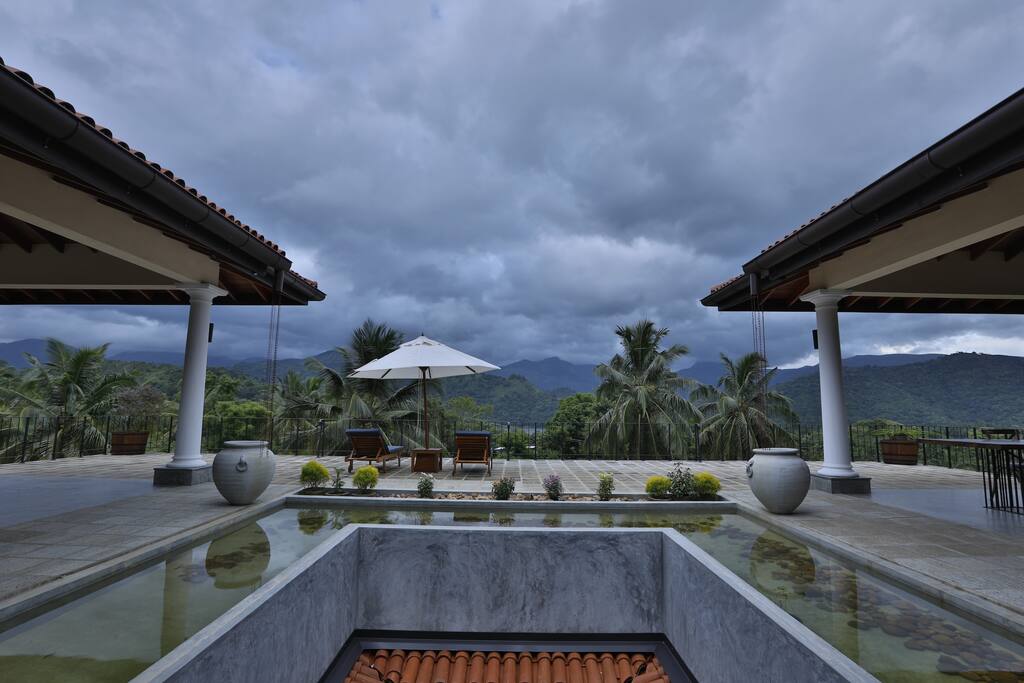 view from upper living room