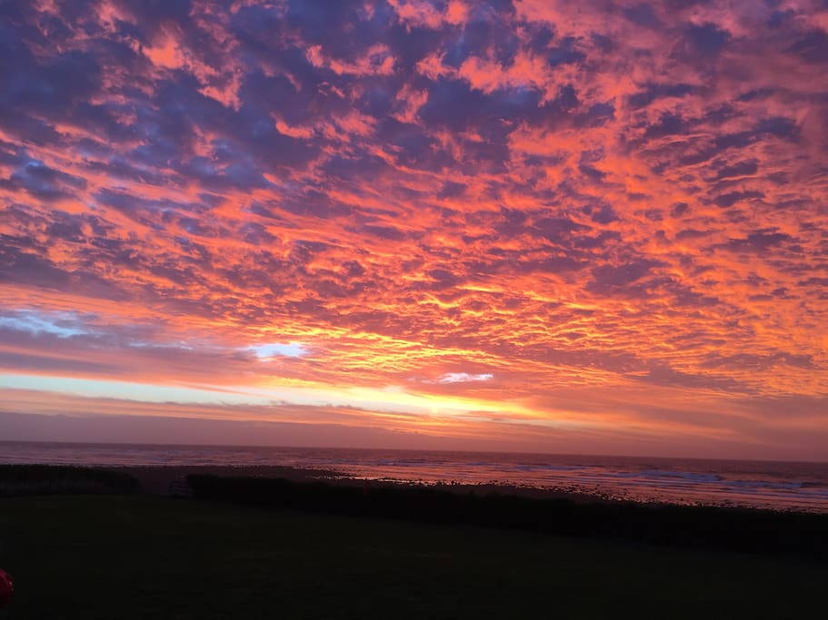 west coast sunset