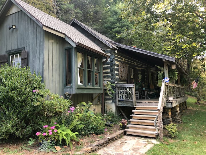 Cabaña junto al río Cabañas en alquiler en Dugspur, Virginia, Estados