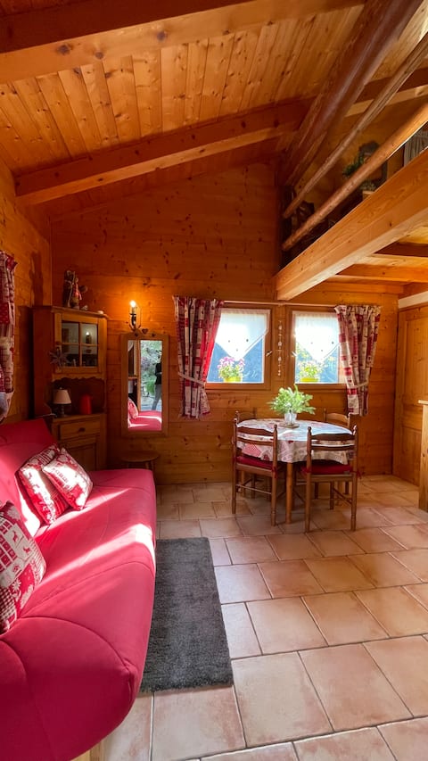 Top Airbnb: "Les chardons" cozy studio with mezzanine. in Savoie