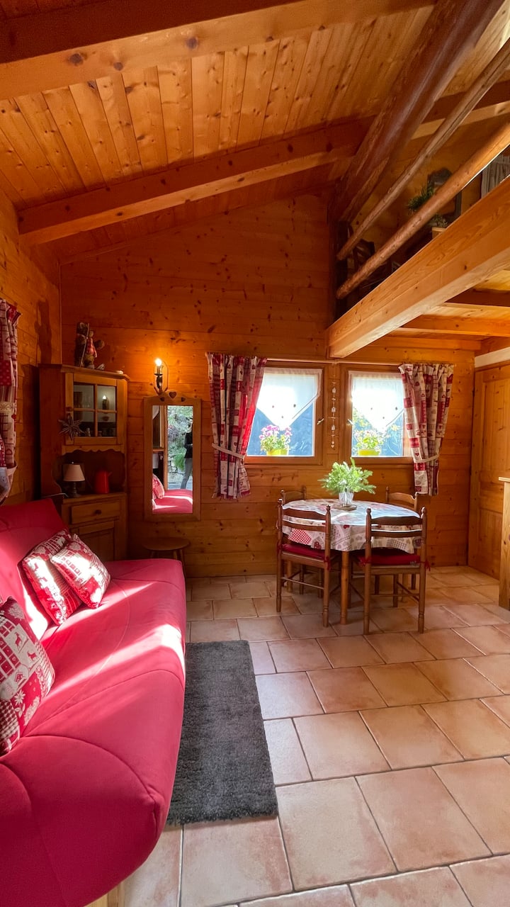«&nbsp;Les Chardons&nbsp;» Studio Cosy Avec Mezzanine. - Saboya