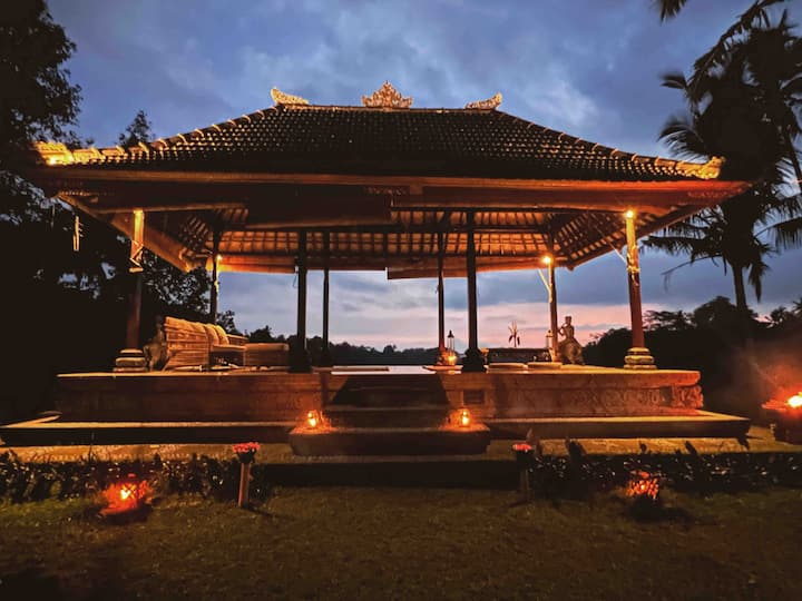 House On A Enchanted Jungle Valley - Bali