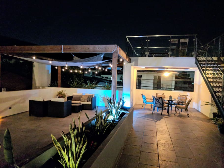 Spacious terrace