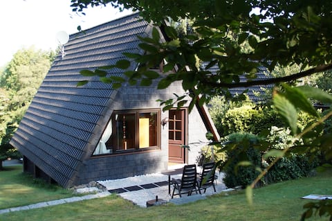 Single-roof vacation home at the edge of the forest