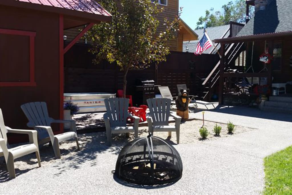 Covered Porch, Shady Deck, Sun Patio, Covered Cooking & Dining Area.