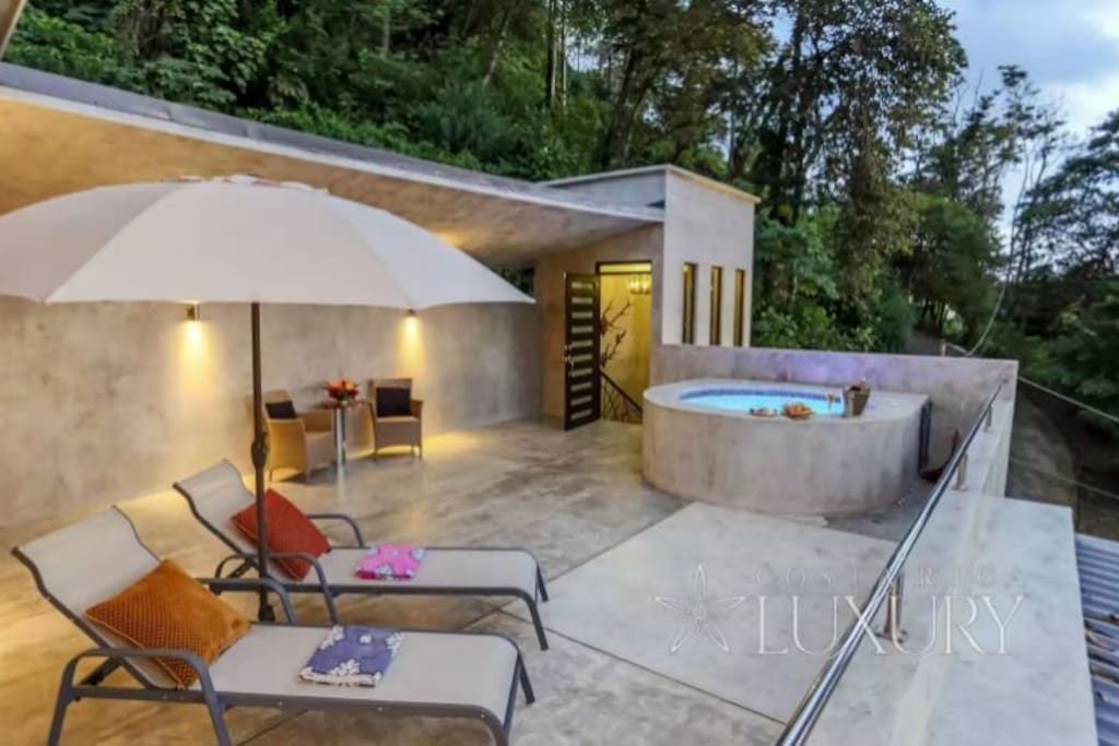 terrasse privée pour cette suite