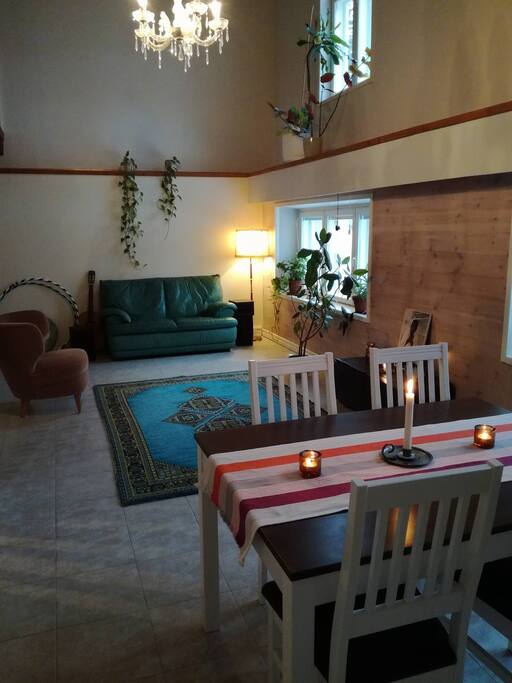 Dining & living room