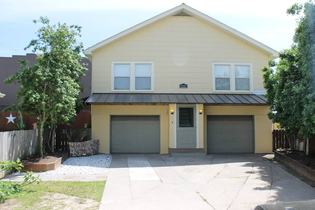 Front view property (single residence, not shared)