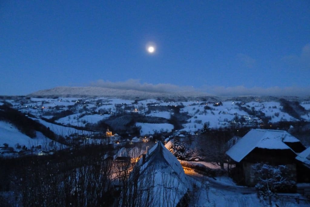 Panorama hivers vue terrasse