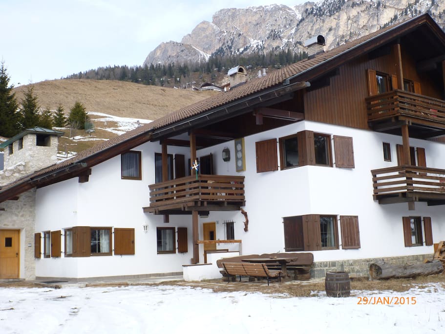 La nostra casa in via Col da Lech, 33, dove si trova l'appartamento